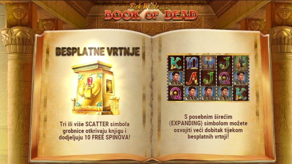 book of dead besplatne vrtnje