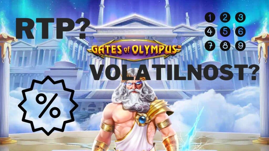 rtp i volatilnost igre gates of olympus